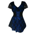 thumbnail image 1 of Dare To Wear Victorian Gothic Boho Women's Plus Size Sweetheart Corset Top S - 5x, 1 of 3