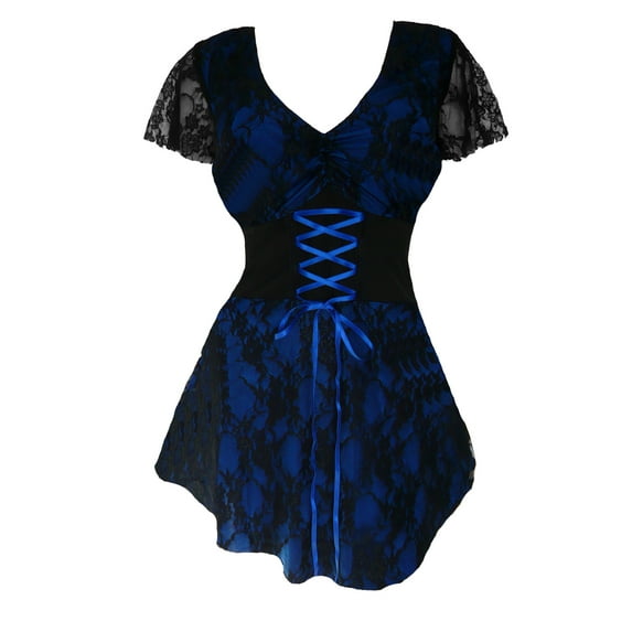 Dare To Wear Victorian Gothic Boho Women's Plus Size Sweetheart Corset Top S - 5x