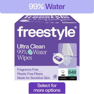Freestyle Soft Baby Wipes for Sensitive Skin, 648 Count