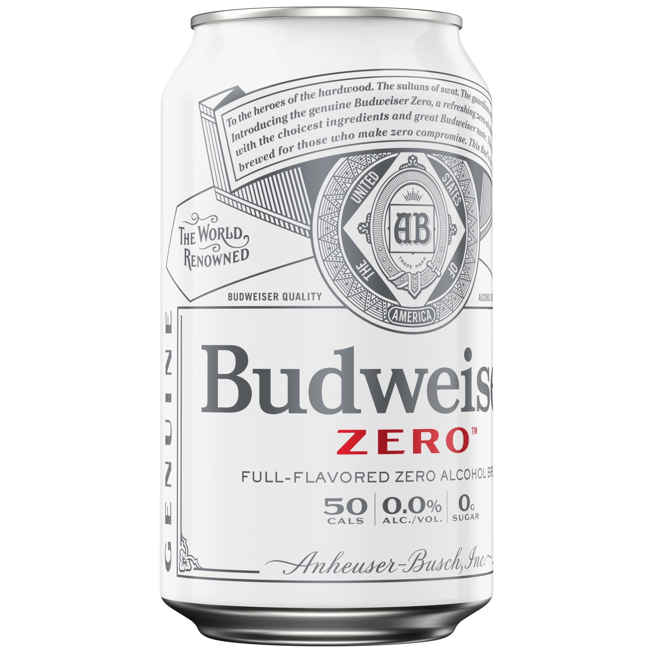 Budweiser Zero Non-Alcoholic Domestic Beer, 12 Pack, 12 fl Budweiser Zero Non-Alcoholic Domestic Beer, 12 Pack, 12 fl