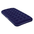 thumbnail image 2 of Bestway Flocked Air Bed Twin, Blue, 2 of 3