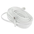thumbnail image 4 of KAKOWELY cord phone Landline Telephone Extension Cord Telephone Cable Wire for Landline Telephone with RJ11/RJ14 6P4C Connector Plug for Office and Home 25FT, 4 of 5