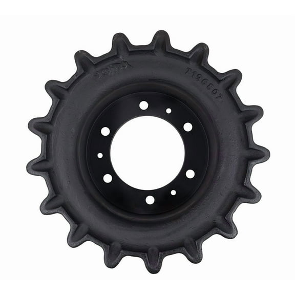 17 Teeth Single Speed Drive Sprocket for Bobcat Skid Steer 864, T870 (single speed), Compact Loader, Excavators, & Backhoe Loaders Replaces 7165109, 6 Holes