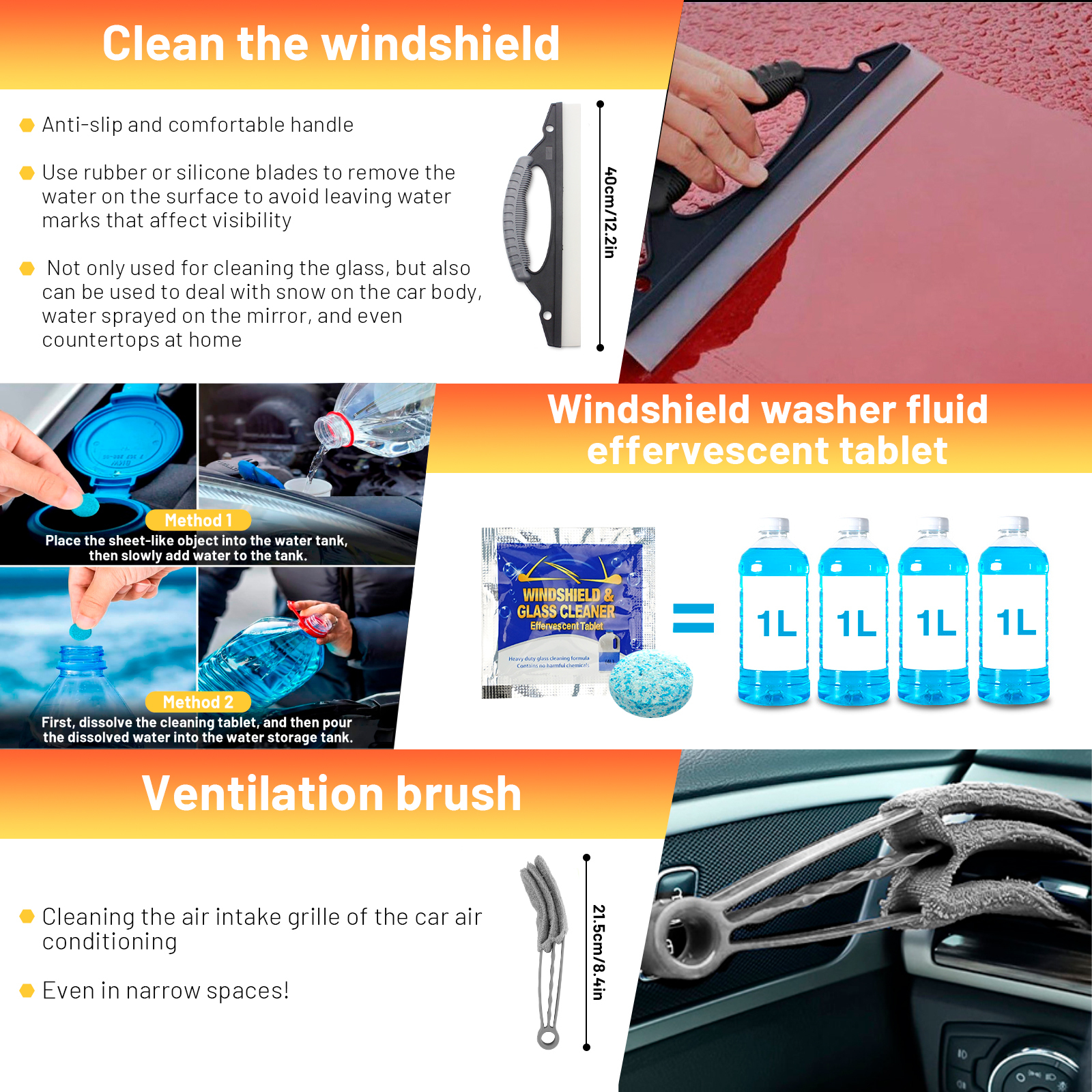 Blina 28 Pc Car Cleaning Tools Detailing Kit photo 3
