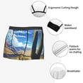 thumbnail image 4 of Fotbe Western Desert Cactus Men’s Total Support Pouch Boxer Briefs, X-Temp Cooling, Moisture-Wicking Underwear, Regular, Long-leg and Trunk-XX-Large, 4 of 6