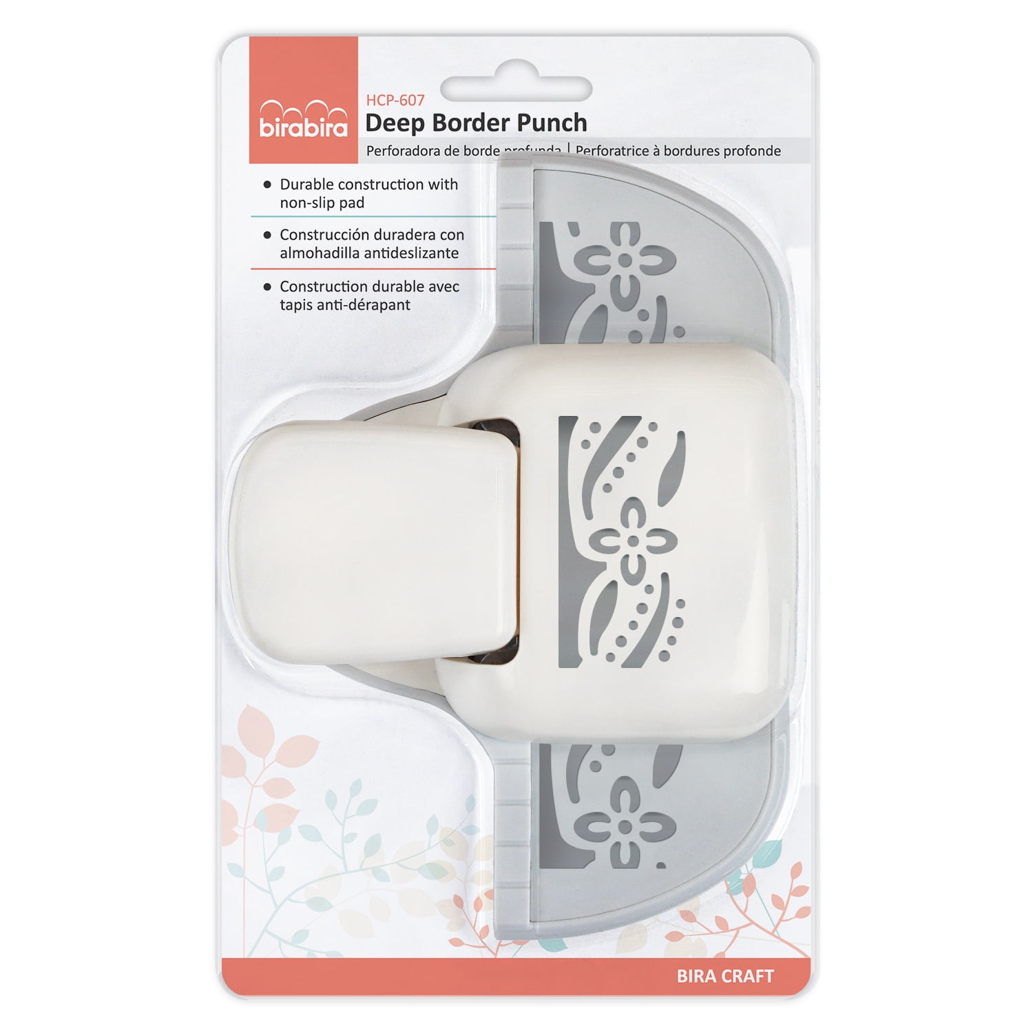 Bira Craft Royal Petal Deep Edger Border Craft Punch for Scrapbooking