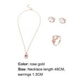 thumbnail image 7 of OPOLSKI 1 Set Jewelry Set Stylish Vintage Amazing Charming Earrings Ring Jewelry Set Rose Gold, 7 of 7