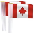 thumbnail image 1 of czcpp-25 Pack Petit Drapeau à Main Canadien, Mini Bâton Miniature Décoratif, 1 of 4