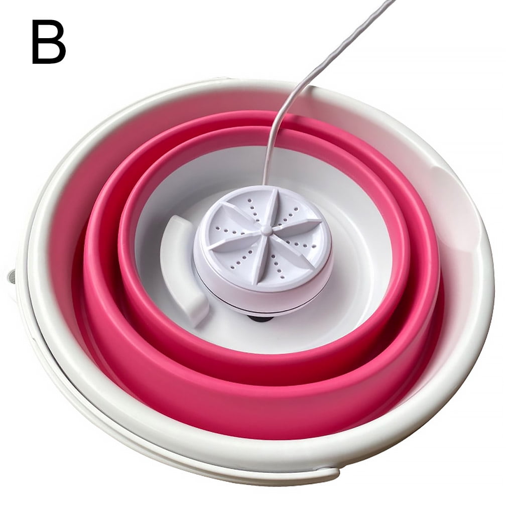 Dido Folding Washing Machine USB Portable Ultrasonic Turbines Mini