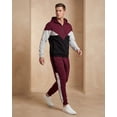 thumbnail image 3 of Men’s 2-Piece Quarter Zip Fleece Hoodie Sports Fleece Sweatsuit Heavy Winter Sweat Jacket & Fleece Pants, 3 of 11