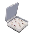 thumbnail image 1 of koolsoo 10 Pcs Leurres de Pêche Souples Réalistes pour Réservoirs de Rivière Bar Blanc, 1 of 9