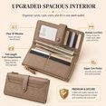 thumbnail image 2 of Beltzy Wallets for Women Large Capacity Ladies Purse Credit Card Holder, 2 of 8
