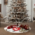 thumbnail image 4 of Haiem Love Gnomes Pattern Christmas Tree Skirt Merry Christmas Party Christmas Tree Decoration,New Year Decorations-30", 4 of 6