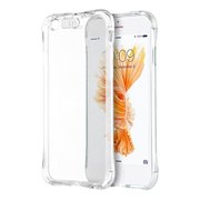 GSA Atom Crystal TPU Case with Flashlight Cover for iPhone 6 Plus & 6S Plus (5.5") Clear