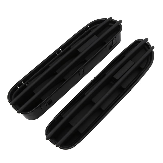 Rejilla de ventilación de flujo de aire lateral para guardabarros de coche, reemplazo de modificación estilo M para E60 M5, negro mate