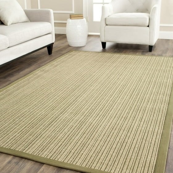 Sisal Area Rugs 8 10 Sevenstonesinc Safavieh Casual Natural Fiber Dream Green Sisal Rug 8 X 10