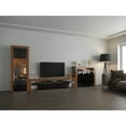 thumbnail image 2 of Milano Set 200-BK-2D Modern Wall Unit Entertainment Center, 2 of 3