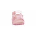thumbnail image 6 of Jessica Simpson Jelly Buckle Youth Girls' (11-3) Slide Sandal | JES564 Pink, 6 of 6
