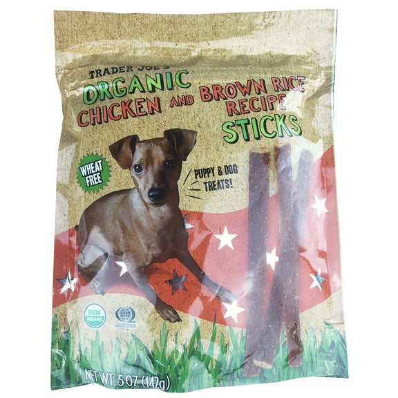 Trader Joe's Organic Chicken and Brown Rice Recipe Sticks