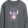 thumbnail image 3 of Disney - Lilo & Stitch - Always An Angel - Men's Long Sleeve T-Shirt, 3 of 5