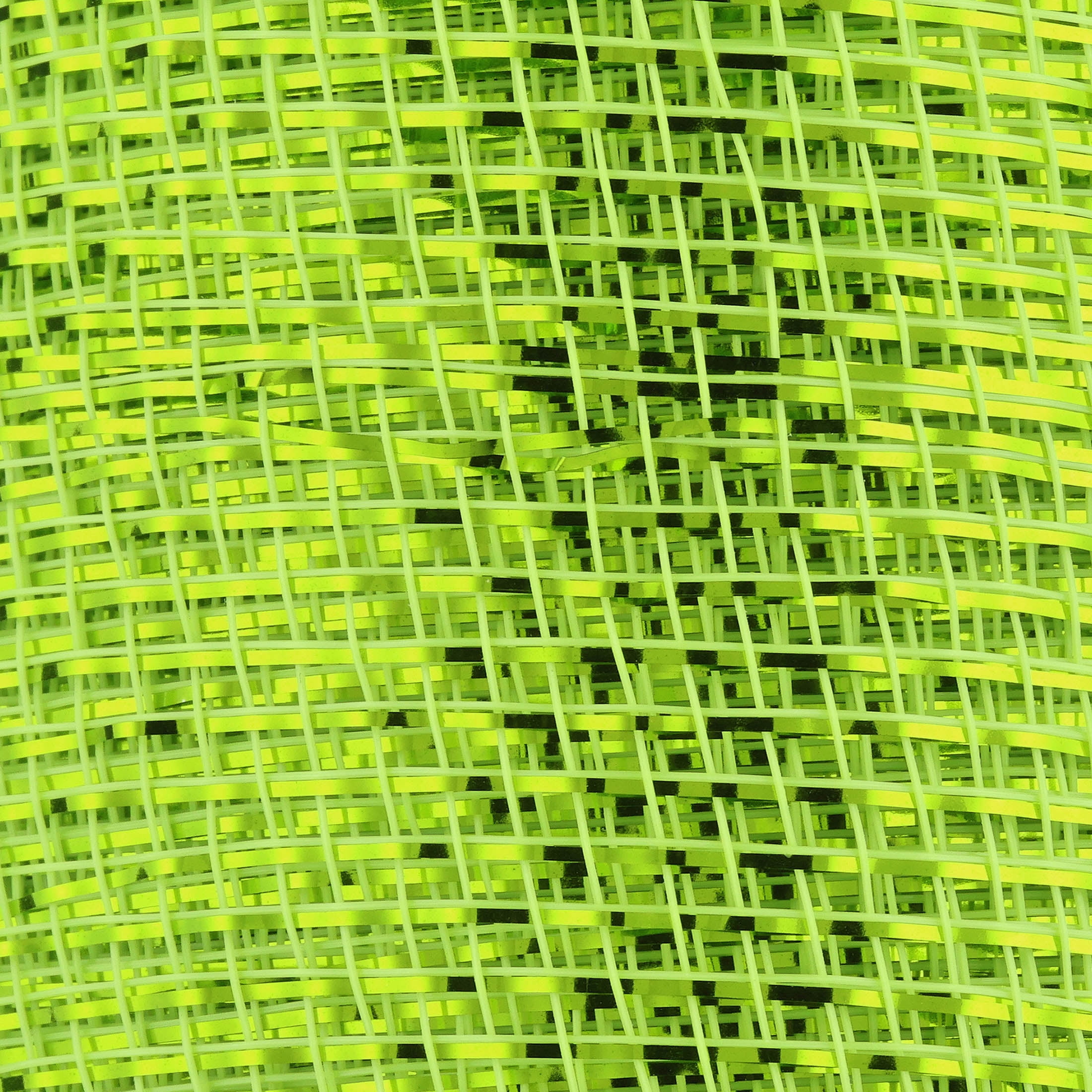 Light Green Decorative Mesh Fabric, 10.5" x 18', 2 Count, by Holiday Time