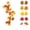 D, variant on Halloween Decorations Saving! Orange Leaf Garland, 39.37in Halloween Garland Artificial Maple Leaf Autumn Hanging Fall Vines Thanksgiving Decorations Fall Decor for Home Wedding Fireplace