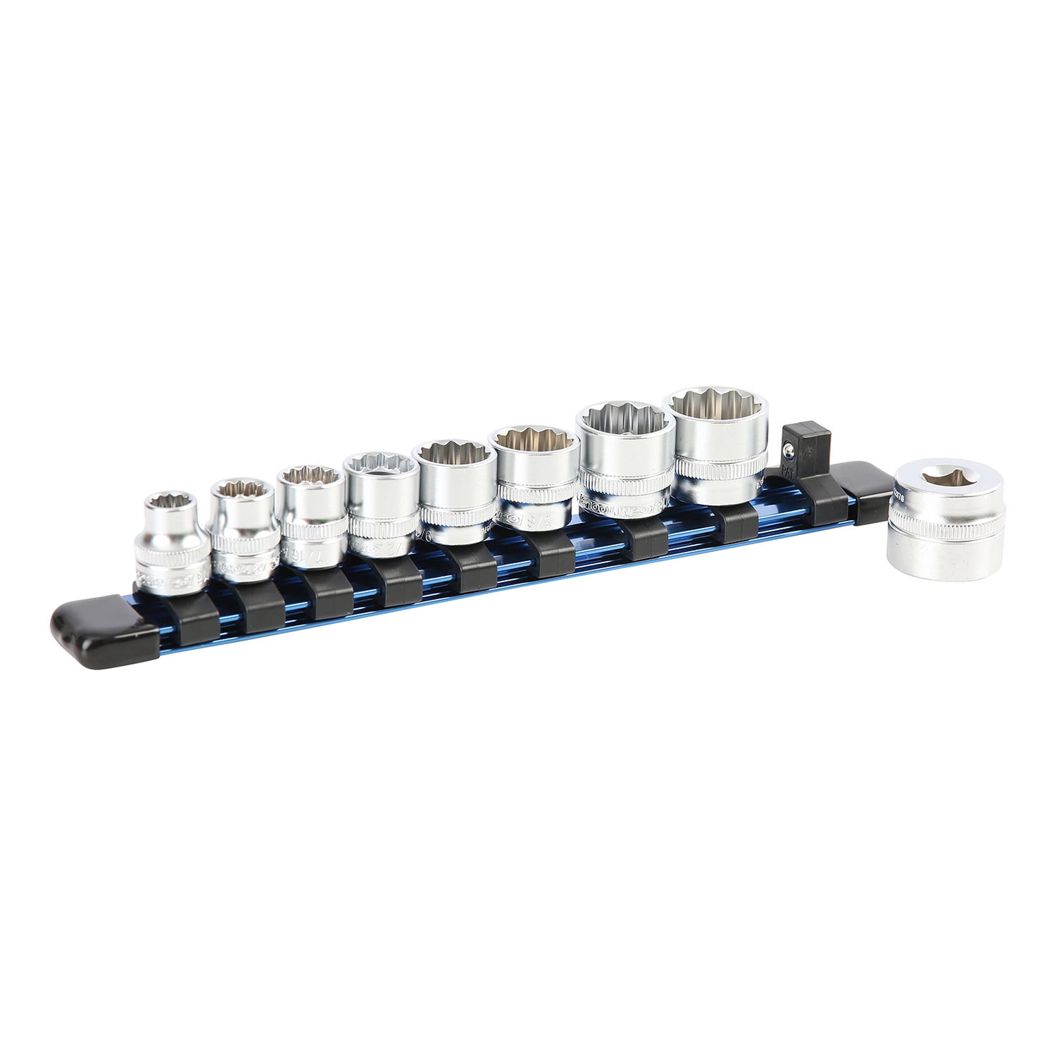 OEMTools 3/8" Drive Low-Profile Socket Set (SAE), 9 Piece Set