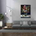 thumbnail image 4 of Epic Graffiti 'Floral Best' by Catherine A Nolin, Canvas Wall Art, 40"x54", 4 of 8