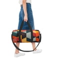 thumbnail image 6 of Easygdp Geometric Cube Pattern Art Travel Duffle Bag,Carry on Bag Travel Bags Gym Bag Carry On Luggage Bags, 6 of 6