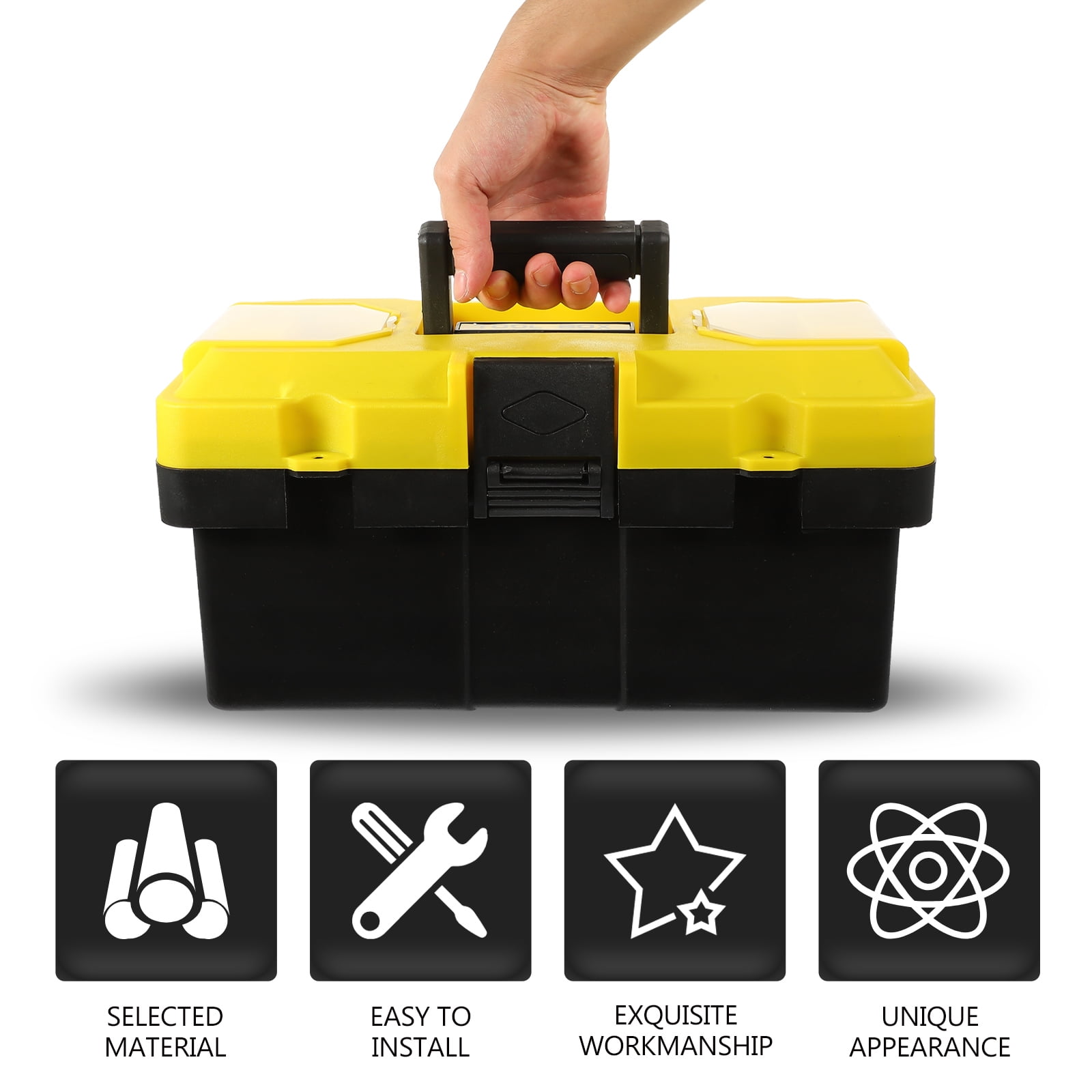 WHAMVOX  Tool Case Tools Portable Box PP Material Mechanics