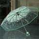 thumbnail image 1 of Cherry Blossom Umbrella Transparent Clear Umbrellas 8 Ribs Folding Umbrellas for Adult Kids Men and Women of All Ages, 1 of 8