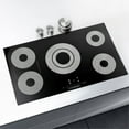 thumbnail image 2 of 30 in. Electric Ceramic Glass Cooktop with 4 Burners in Black Porcelain, 2 of 15