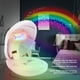 thumbnail image 4 of Lámpara de proyector de arcoíris, luz LED nocturna, luz de ambiente para decoración de la habitación del hogar, regalo de cumpleaños, 4 of 8