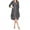 Gray, variant on asdoklhq Cardigans for Women Plus Sizes,Women's Two Pieces Charming Solid Color Mother of The Bride Lace Dresses
