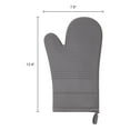 thumbnail image 7 of Unique Bargains Soft Oven Mitts Heat Resistant Cooking Gloves Gray 12.4x7.5inch, 7 of 7