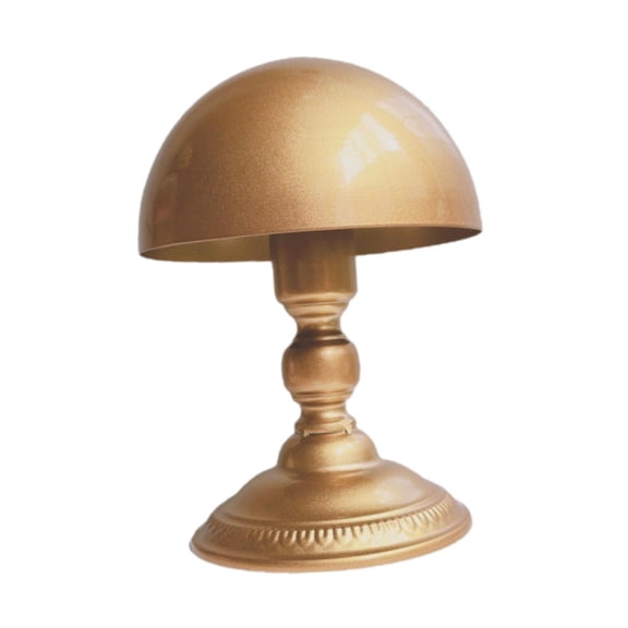 CoudarTitie Hat Display Stand Rustic Sturdy Tabletop Hat Rack for Hair Salon Market Shop Gold