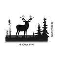 thumbnail image 2 of Reindeer Tea Candle Holder Christmas Ornament Metal Candle Holder Centerpiece Home Candle Holders Decorative Light up Candle Holder Candle Holder Hand Candle Holder Bundle Tall Taper Candle Holders, 2 of 2