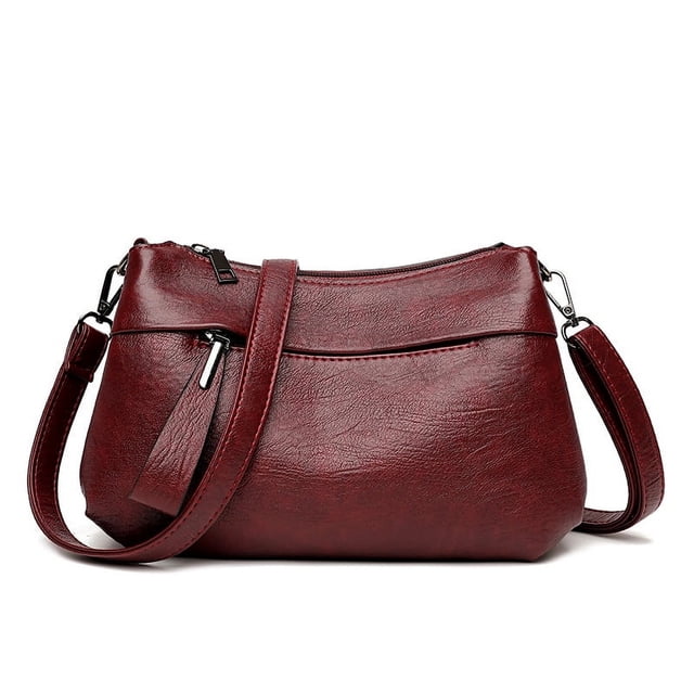 Bolso de mujer de mediana edad, bolso bandolera de moda, bolso de madre sencillo y moderno, bolso atmosférico que combina con todo