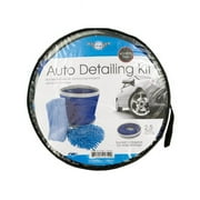 Bulk Buys OF503-4 Car Wash Kit with Collapsible Bucket - 4 Piece -Pack of 4