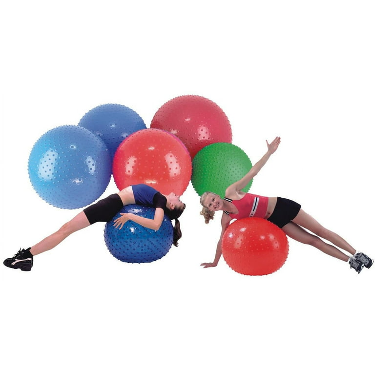 CanDo Inflatable Exercise Ball - Sensi-Ball - Red - 39 CanDo Inflatable Exercise Ball - Sensi-Ball - Red - 39