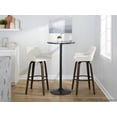 thumbnail image 3 of Daniella 30" Fixed-Height Bar Stool, Bar Chairs, Swivel Bar Stools, Bar Stools Set of 2, 3 of 6