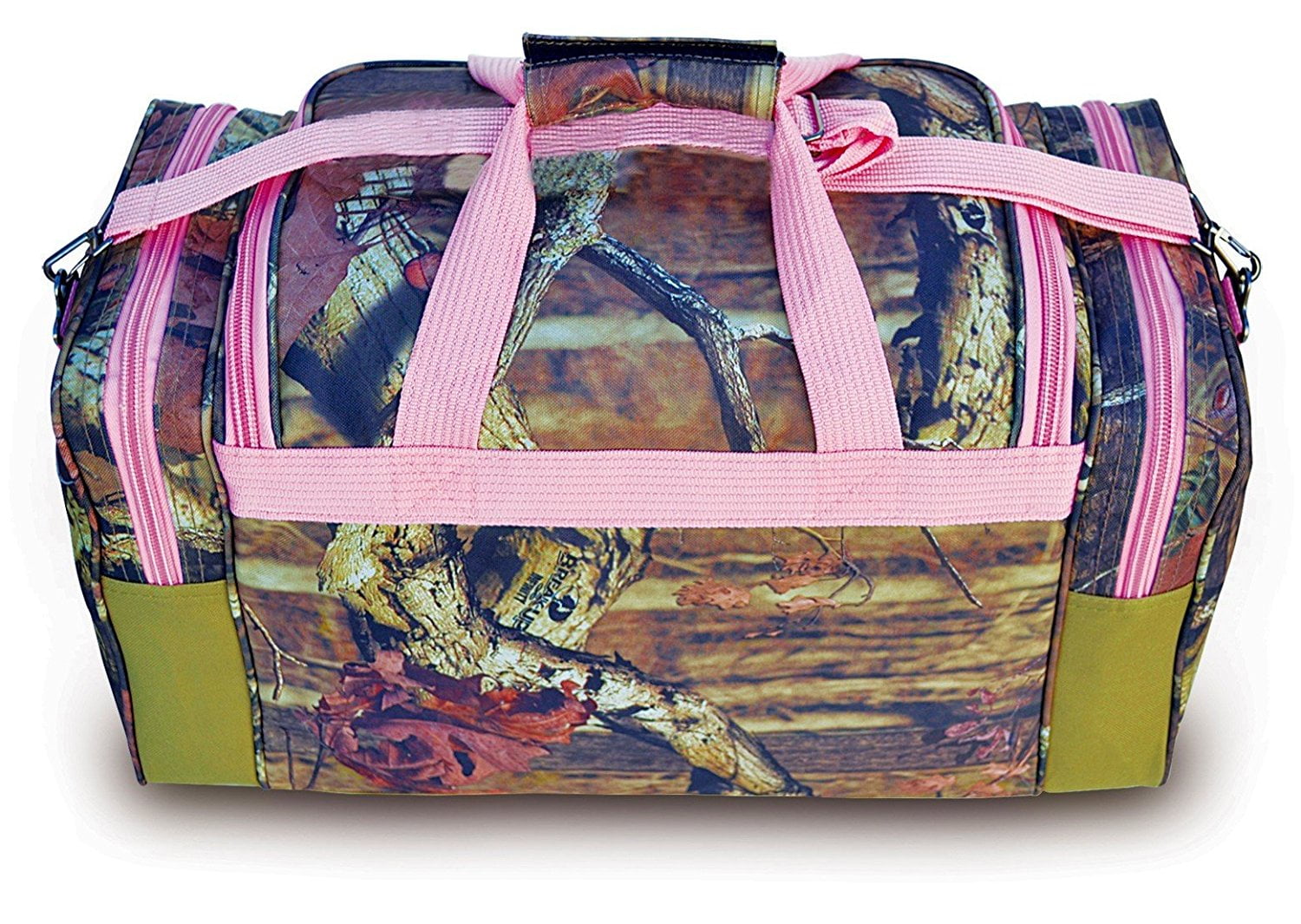 pink camo duffle bag