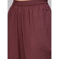 thumbnail image 3 of Idalia Raspberry Color Kurta With Pants, 3 of 5