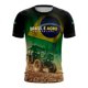 thumbnail image 3 of Camiseta con gráfico de la bandera de Brasil para hombre, ropa con estampado 3D, camiseta de fútbol de Brasil, camisetas de gimnasio, ropa de calle, camisetas de club de fútbol, 3 of 5
