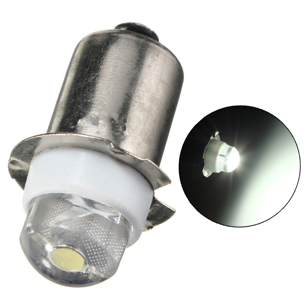 fedme Gå tilbage valgfri P13.5S 6V P13.5S LED Upgrade Flashlight Torch Spare Bulb White/ Warm White  - Walmart.com