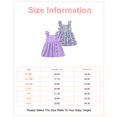 thumbnail image 2 of 18 Months Baby Girls Dress 24 Months Girls 2 Pack Sleeveless Dress Solid Color Toddler Girls Floral Dress Purple, 2 of 9