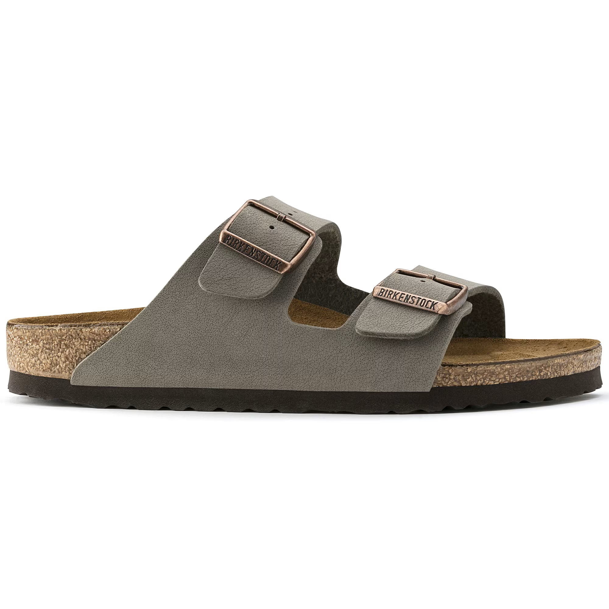 Birkenstock Women's Stone Arizona Birkibuc 41 2A(N) EU