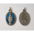 thumbnail image 2 of 1 1/4" Blue Epoxied Miraculous Medal (6 Pieces), 2 of 2