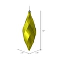 thumbnail image 2 of Vickerman 8" Lime Shiny Swirl Finial Ornament, Pack of 6, 2 of 3