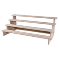 thumbnail image 1 of Tachiuwa Wood Display Riser Stand Decor Jewelry Rack for Figurines Sculptures Bedroom 4 layer, 1 of 9